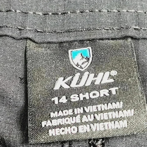 Kuhl Women's Convertible Cargo Pants 14 Short Black Outdoor Polyester Blend - Picture 6 of 11